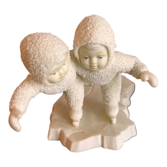 Dept 56 Snowbabies We Make a Great Pair, Porcelain Figurines - Picture 1 of 6